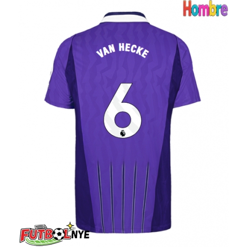 Camiseta Tottenham Hotspur Jan Paul van Hecke #6 Tercera Equipación 2026-27 manga corta
